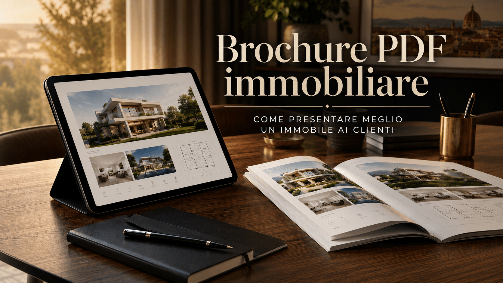 Brochure PDF immobiliare: come presentare meglio un immobile ai clienti