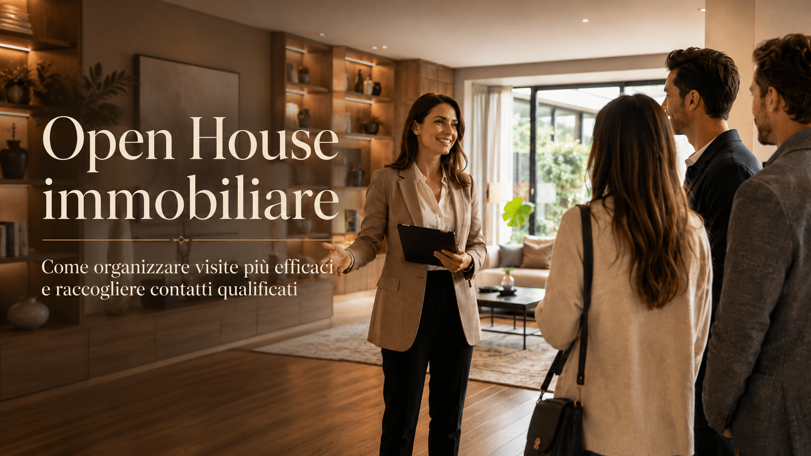 Open House immobiliare: come organizzare visite pi\u00f9 efficaci e raccogliere contatti qualificati
