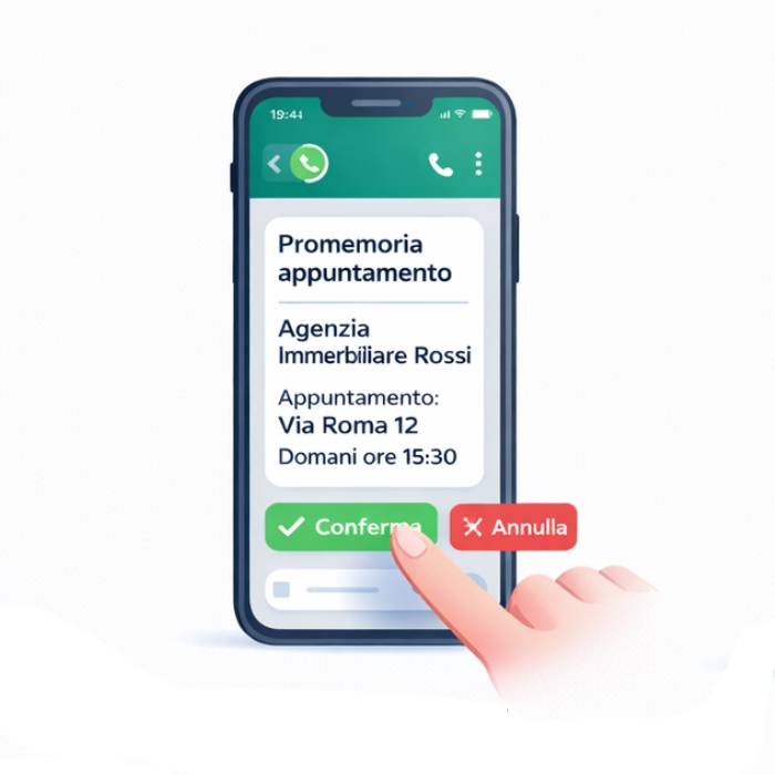Conferme appuntamenti via WhatsApp