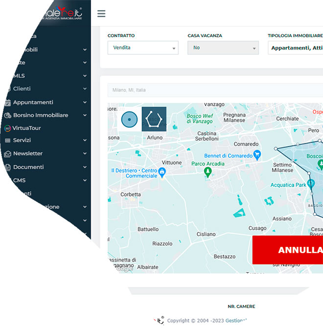 Inserimento incroci tra richieste dei clienti e annunci immobiliari